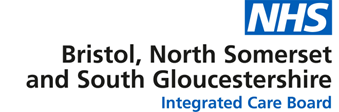 Bristol, North Somerset and South Gloucestershire ICB logo