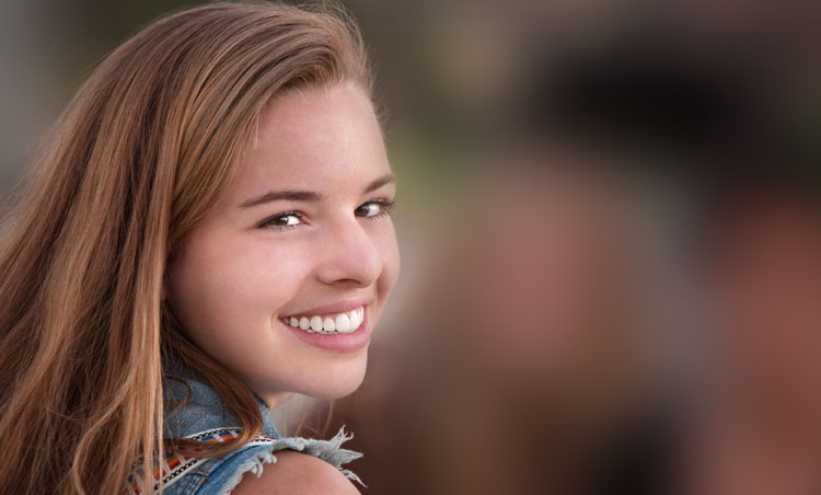 Young Girl Smiling