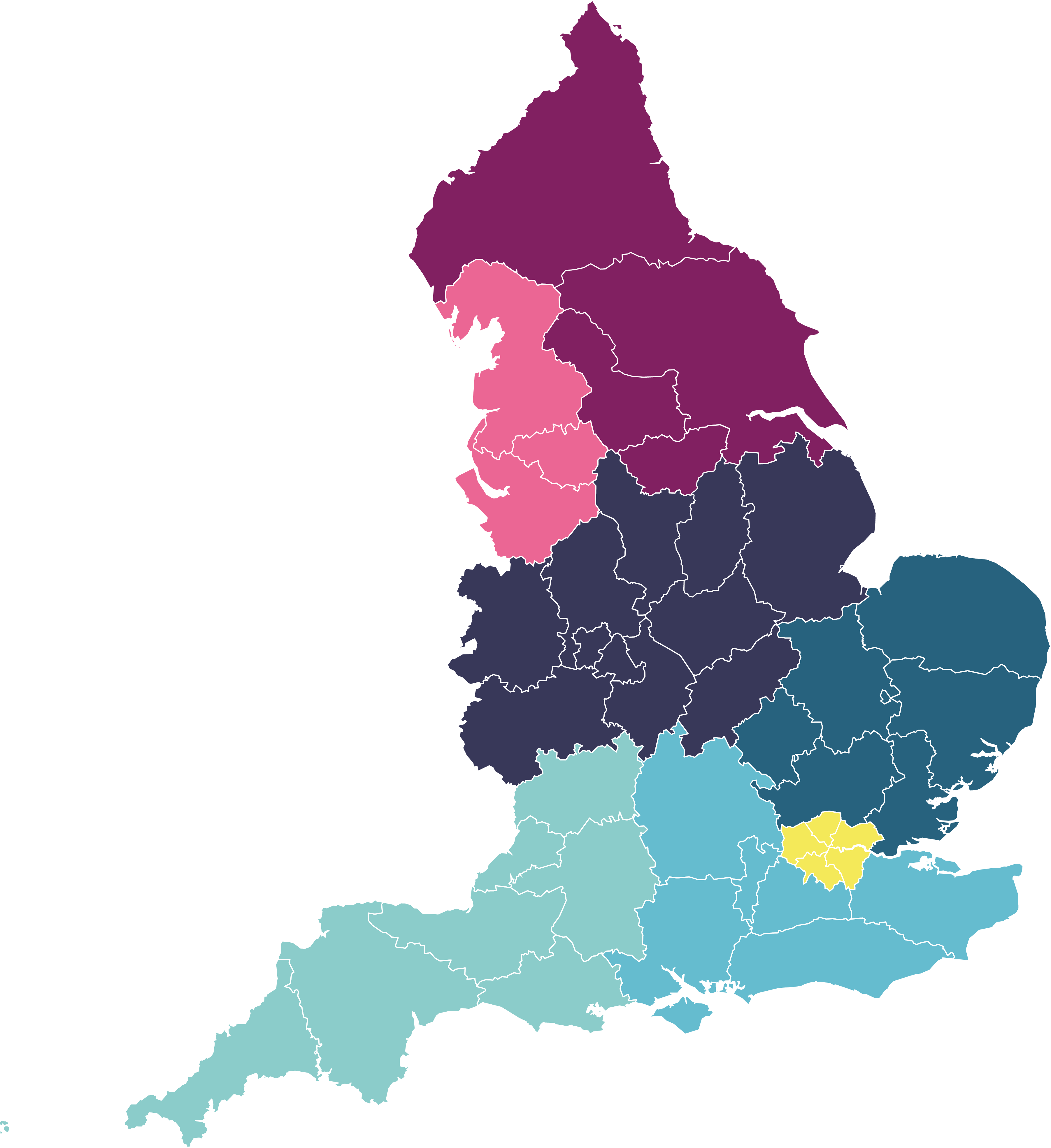 nhs england icb map